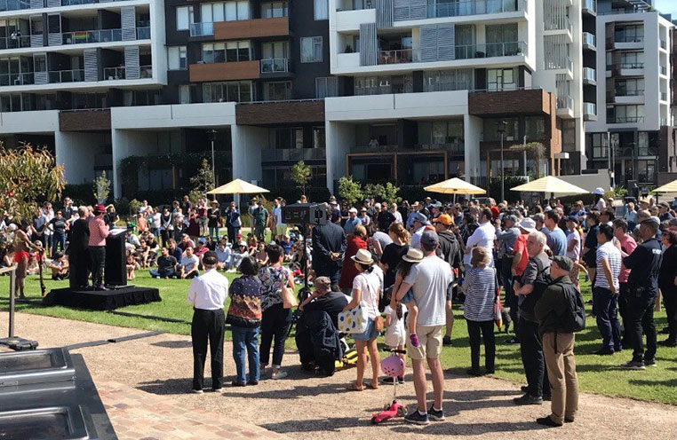Harold Park park opening