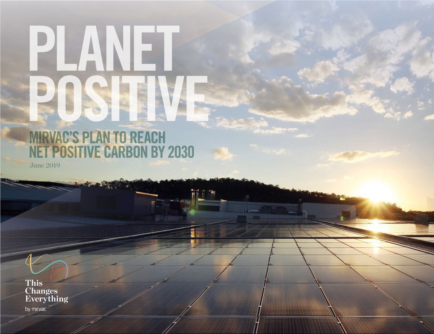 Mirvac Planet Positive solar panels