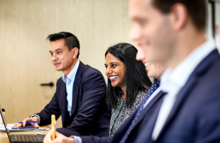 Mirvac team members smiling