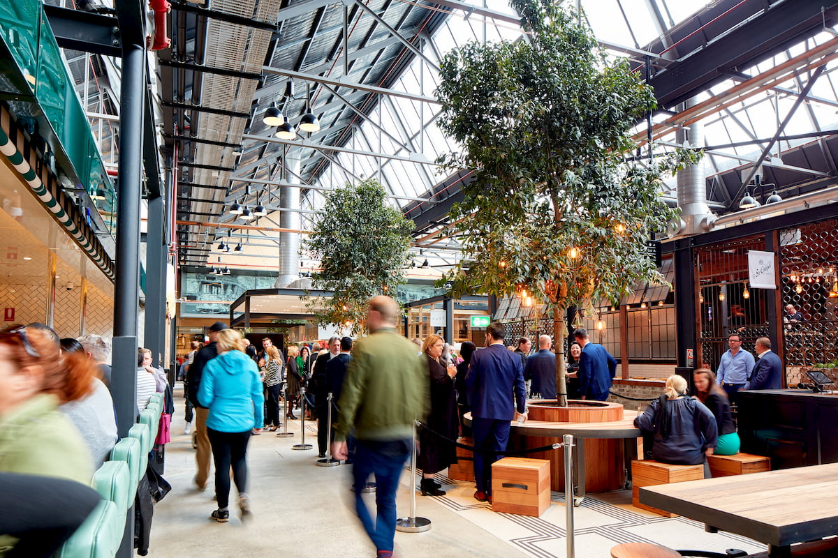 Tramsheds interior