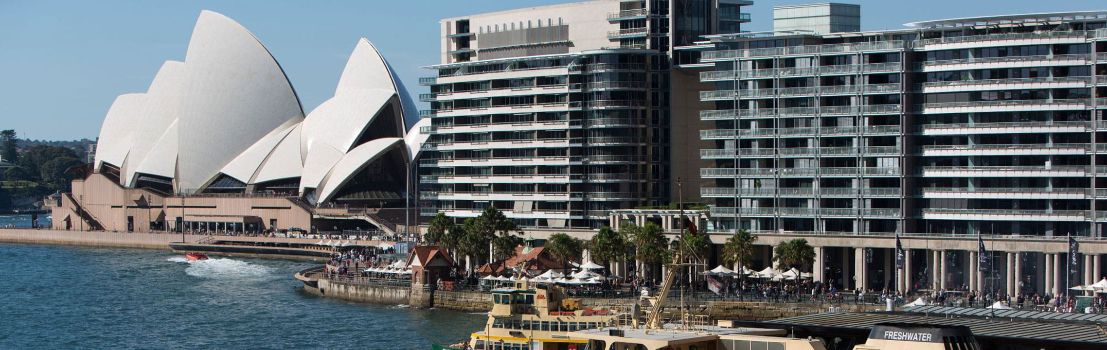 Opera House and view of Circular Quay