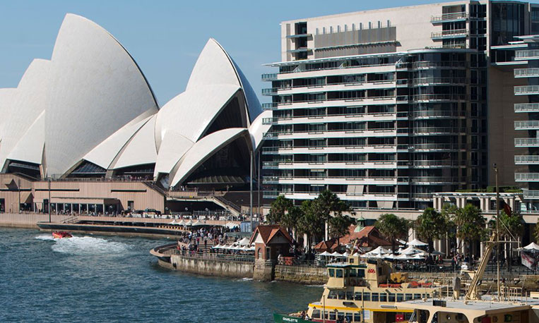 Opera House and view of Circular Quay