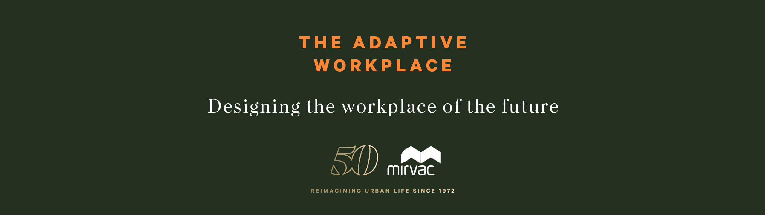The Adaptive Workplace