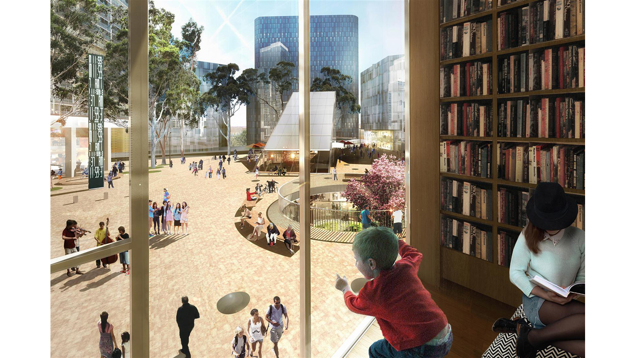 Artist impression of community area