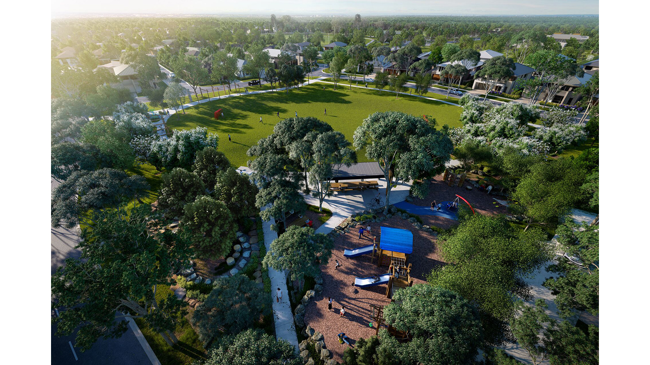 Artist Impression of park