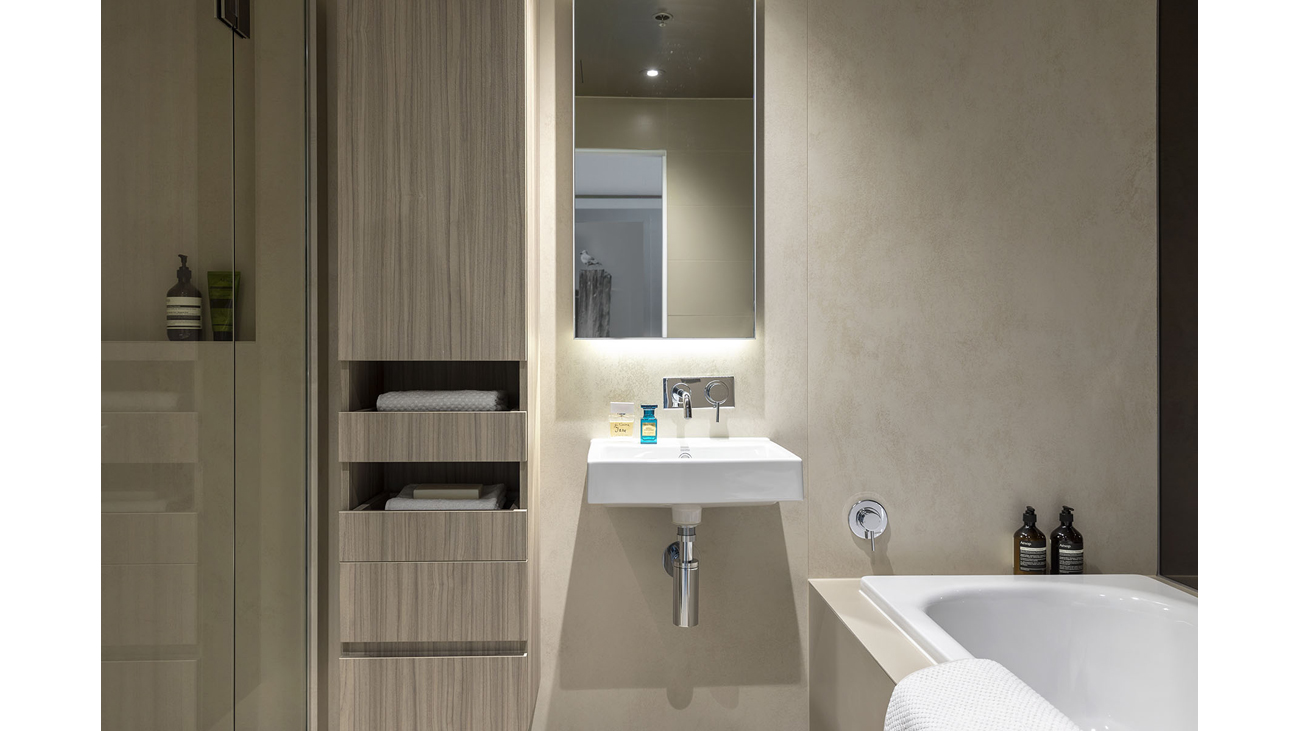 Bathroom with bath tub