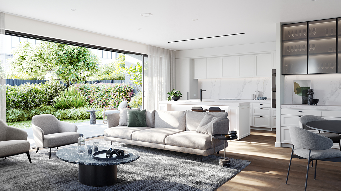 Ashford kitchen living