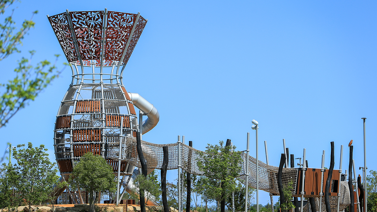Gainsborough Greens play park equipment