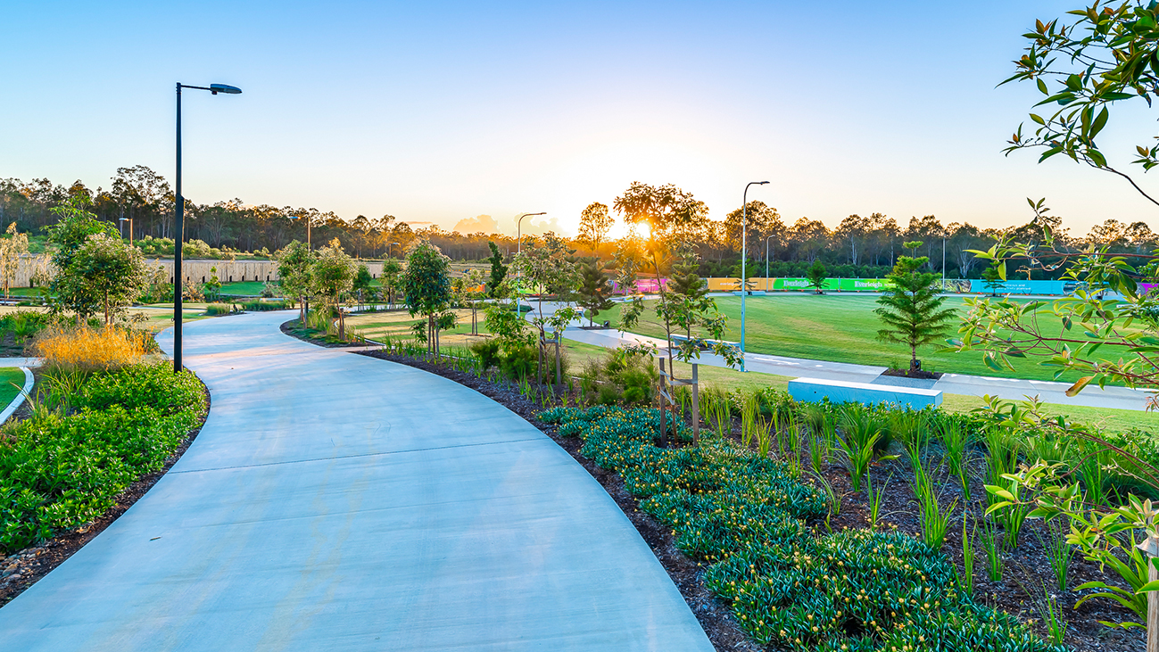 Park walkway