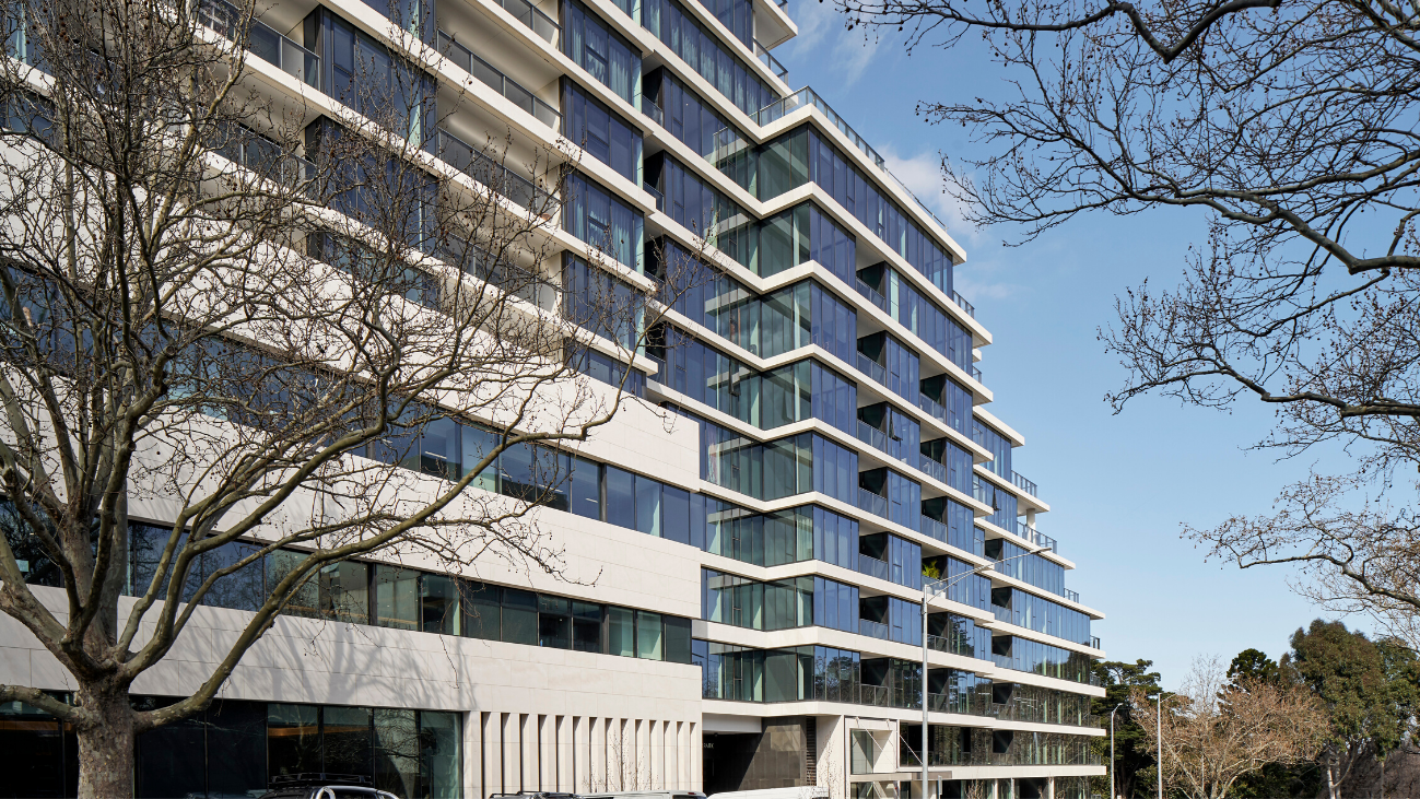 The Eastbourne facade