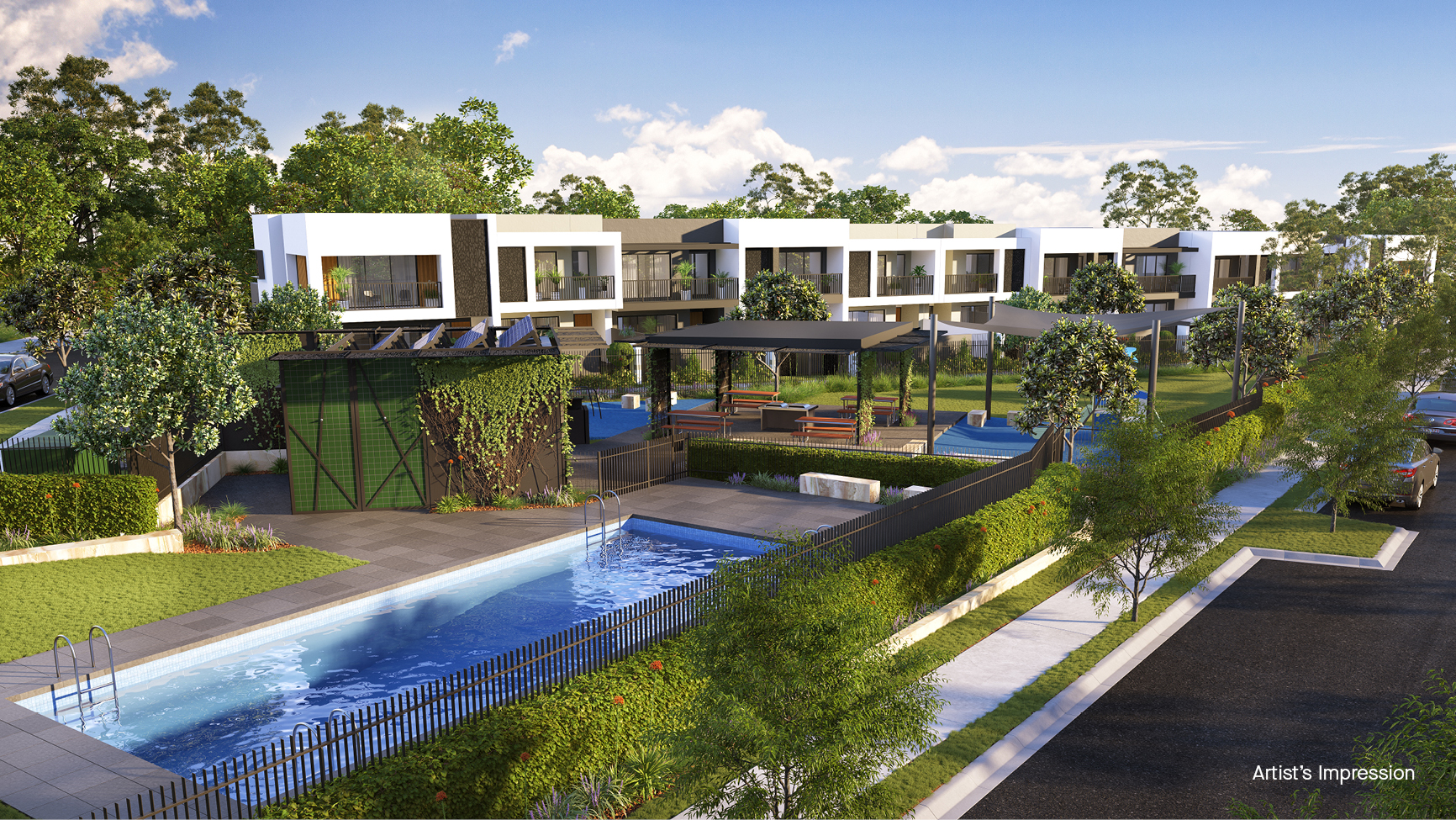 Community Green at Georges Cove Residences