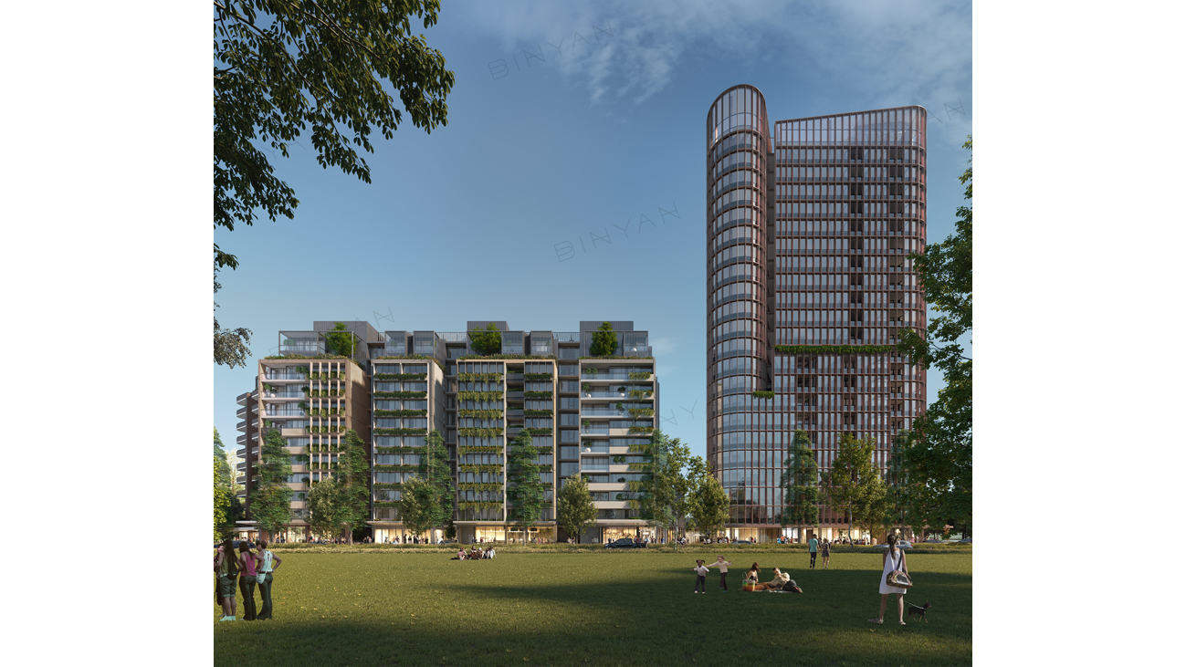 Green Square External