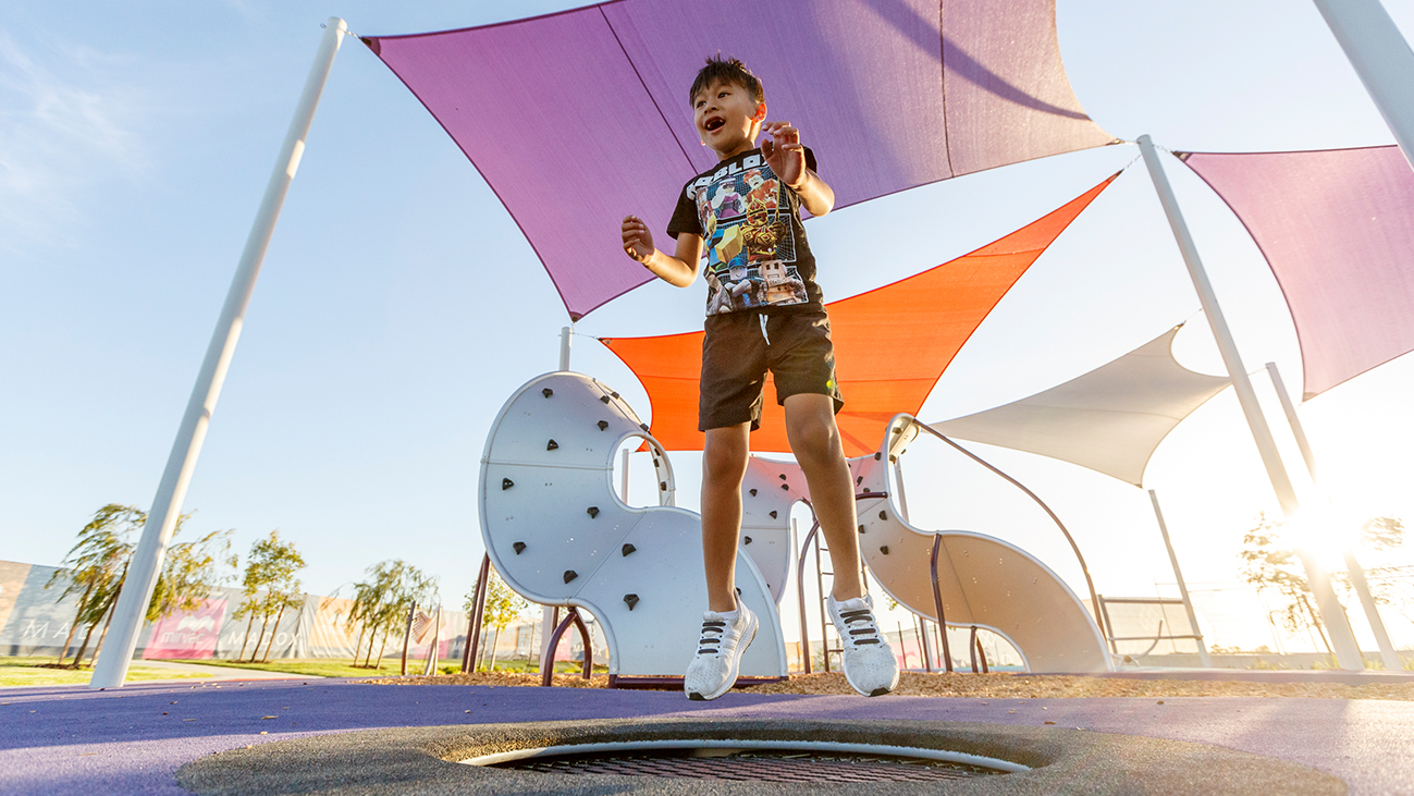 Child at park