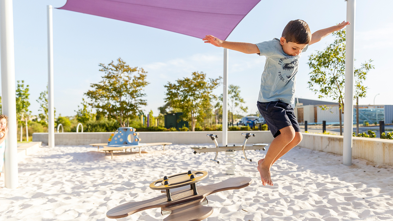 Child at park