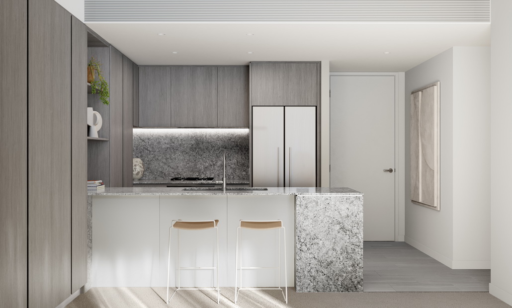 Kitchen render