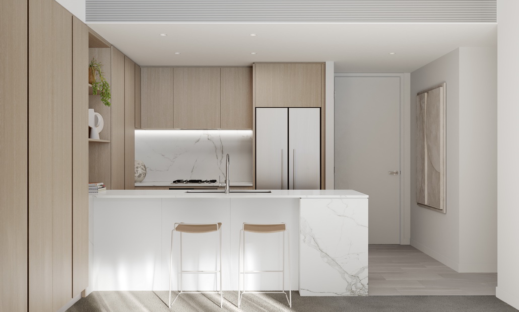Kitchen render