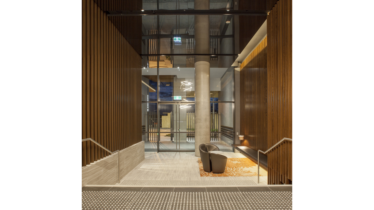 Apartment lobby