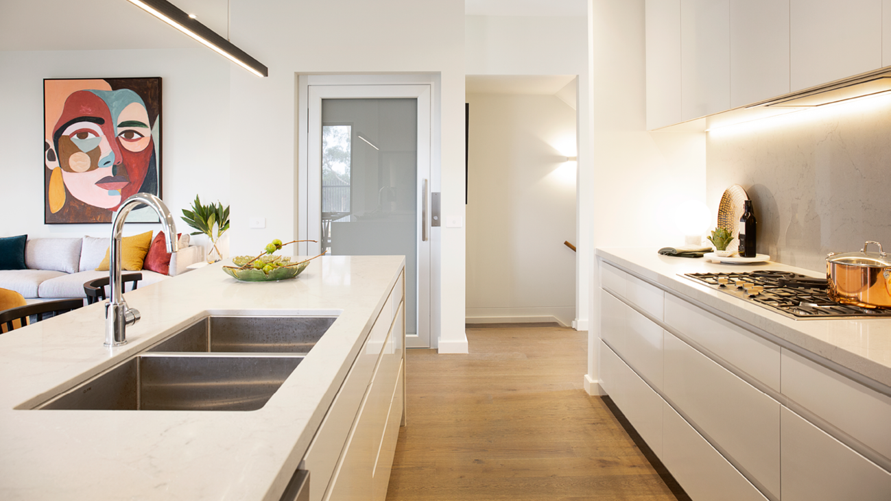 Tullamore open plan kitchen