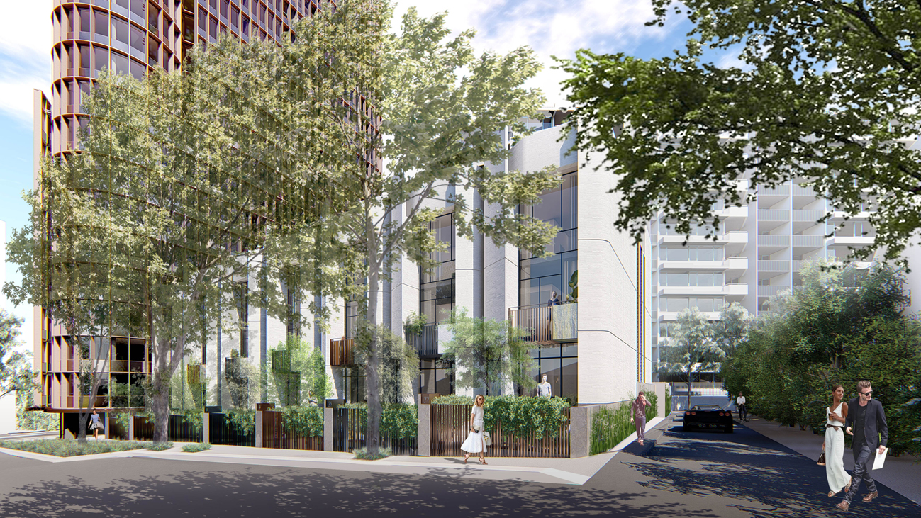 City streetscape