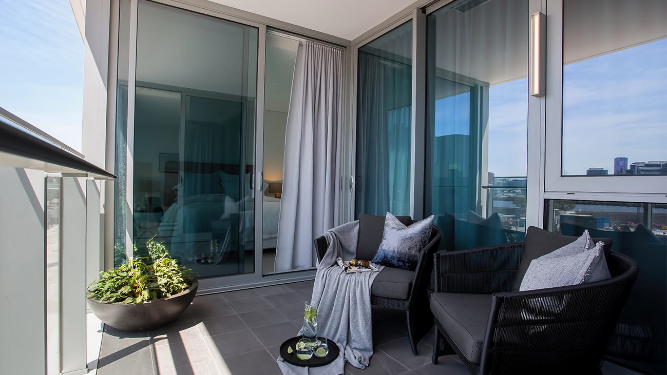 Forge, Yarra's Edge balcony