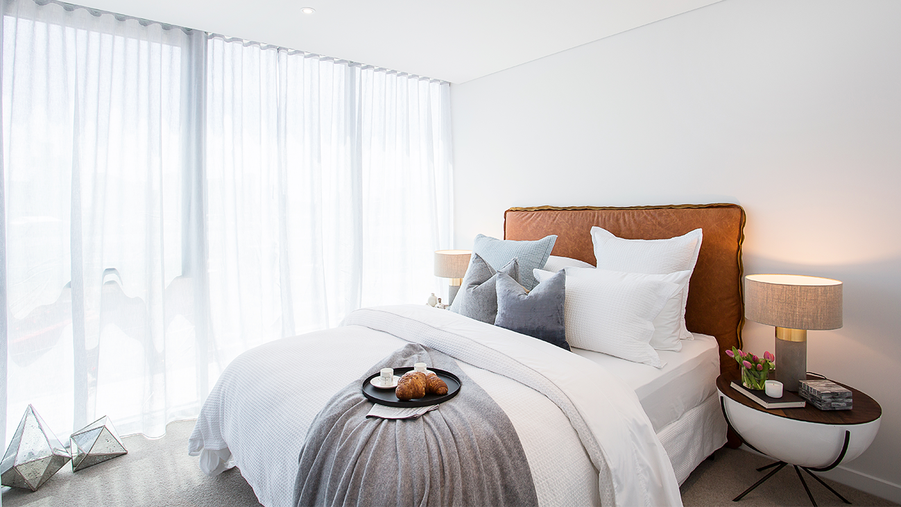 Forge, Yarra's Edge bedroom