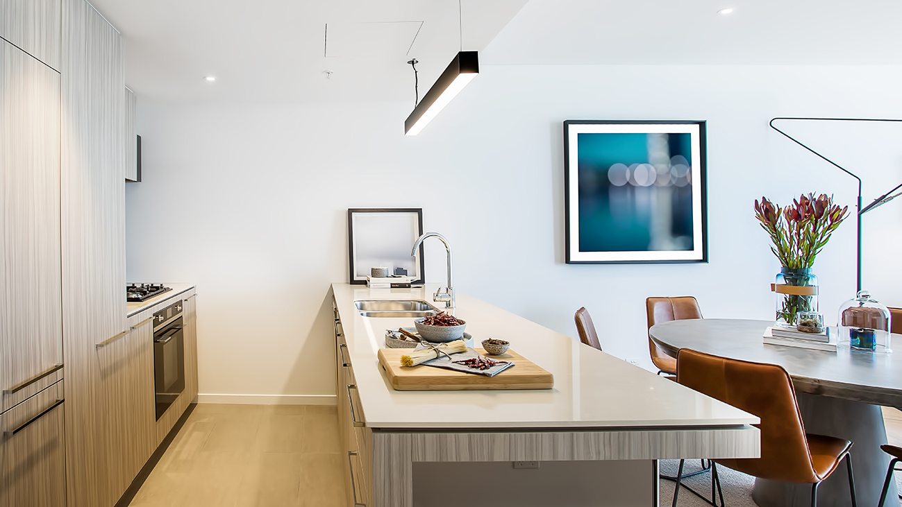 Forge, Yarra's Edge galley kitchen