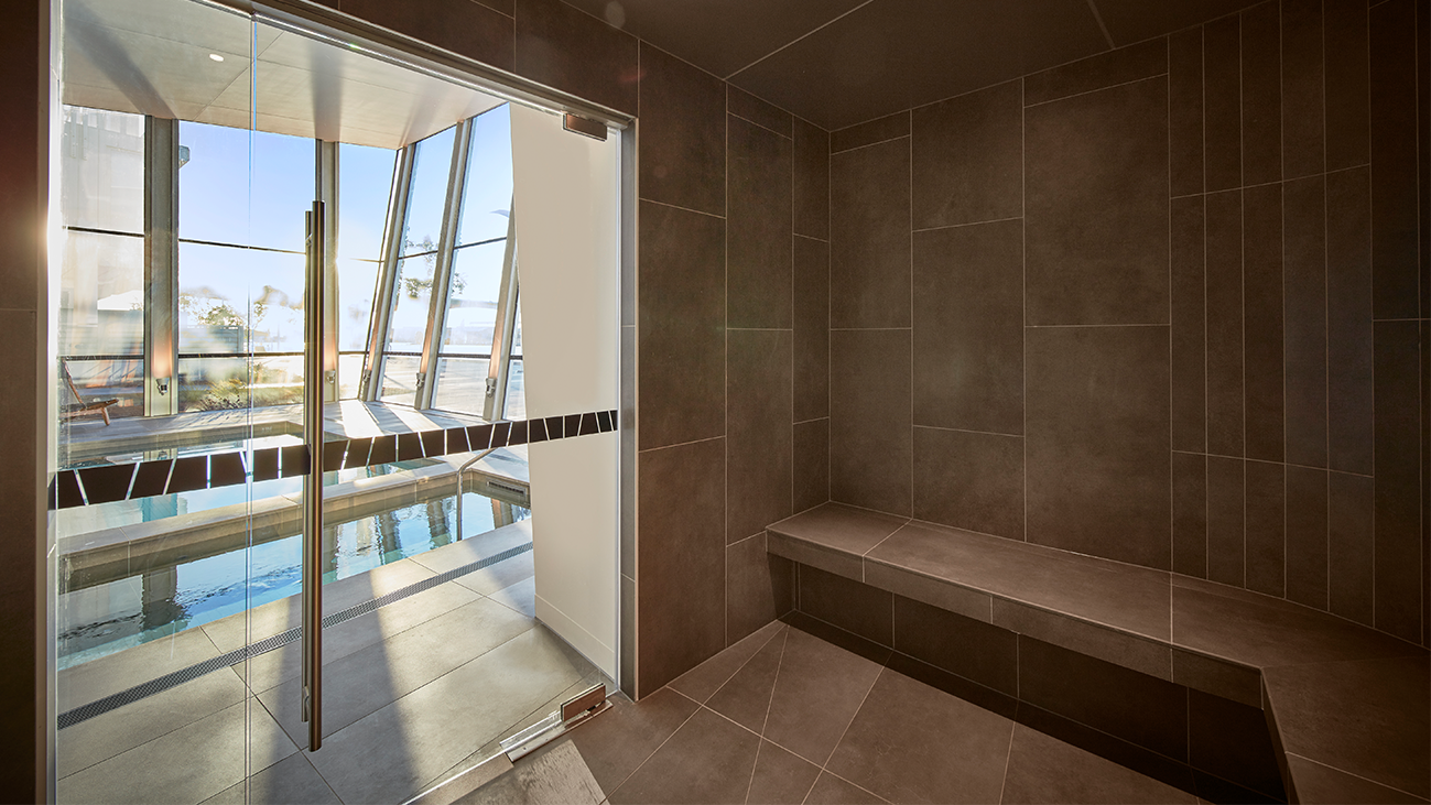 The Wharf Club Steam room