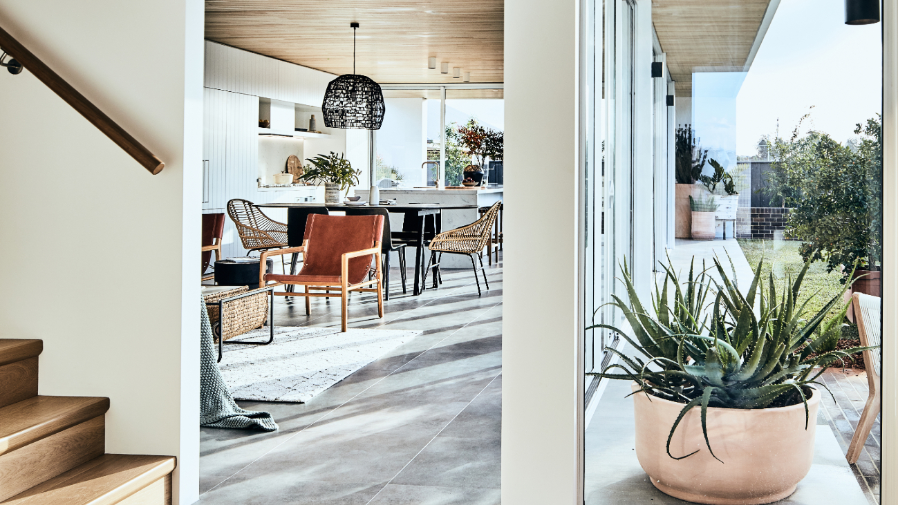 My ideal house entry way view