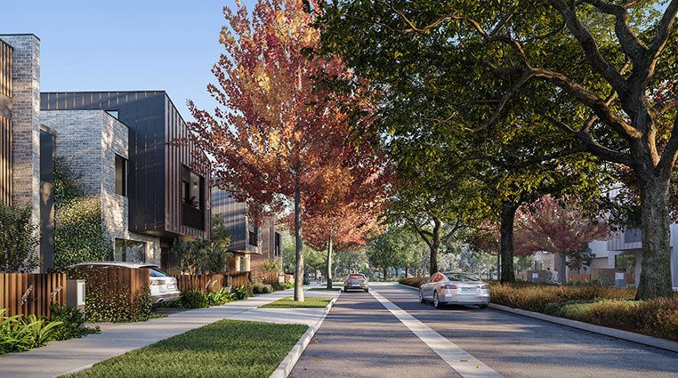 The Fabric by Mirvac streetscape