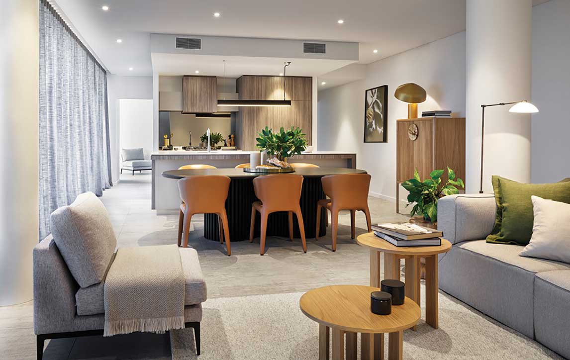 Mirvac living room