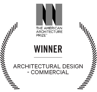 The American Architecture Prize Architectural Design Commercial award logo