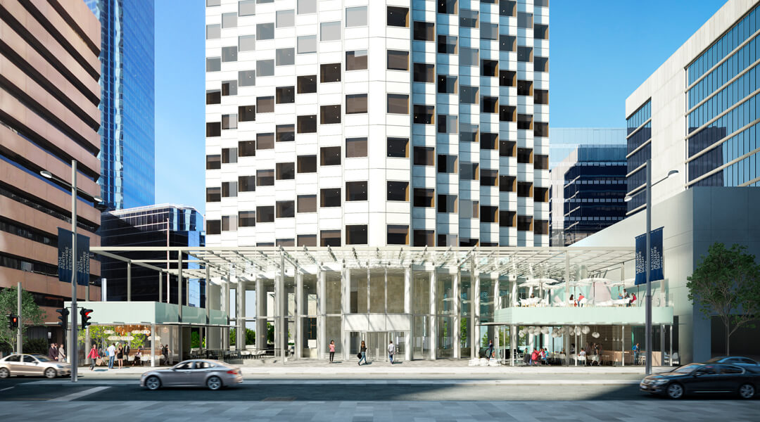 office tower located in the heart of Perth