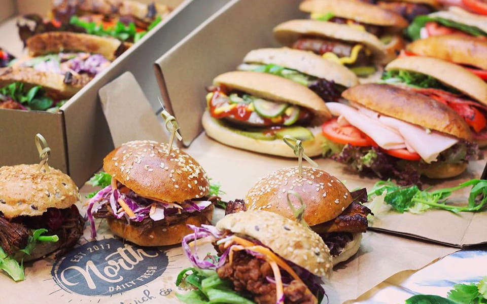 Catering at South Eveleigh - North Sandwich and Burger