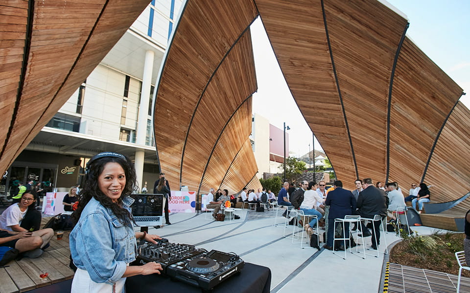 Outdoor Venues at South Eveleigh - Interchange Pavilion