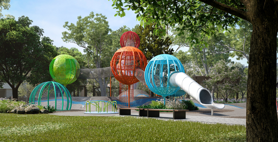 Render of playground