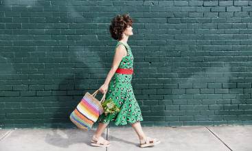 Woman walking