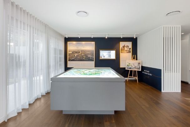 Interior of Display Suite