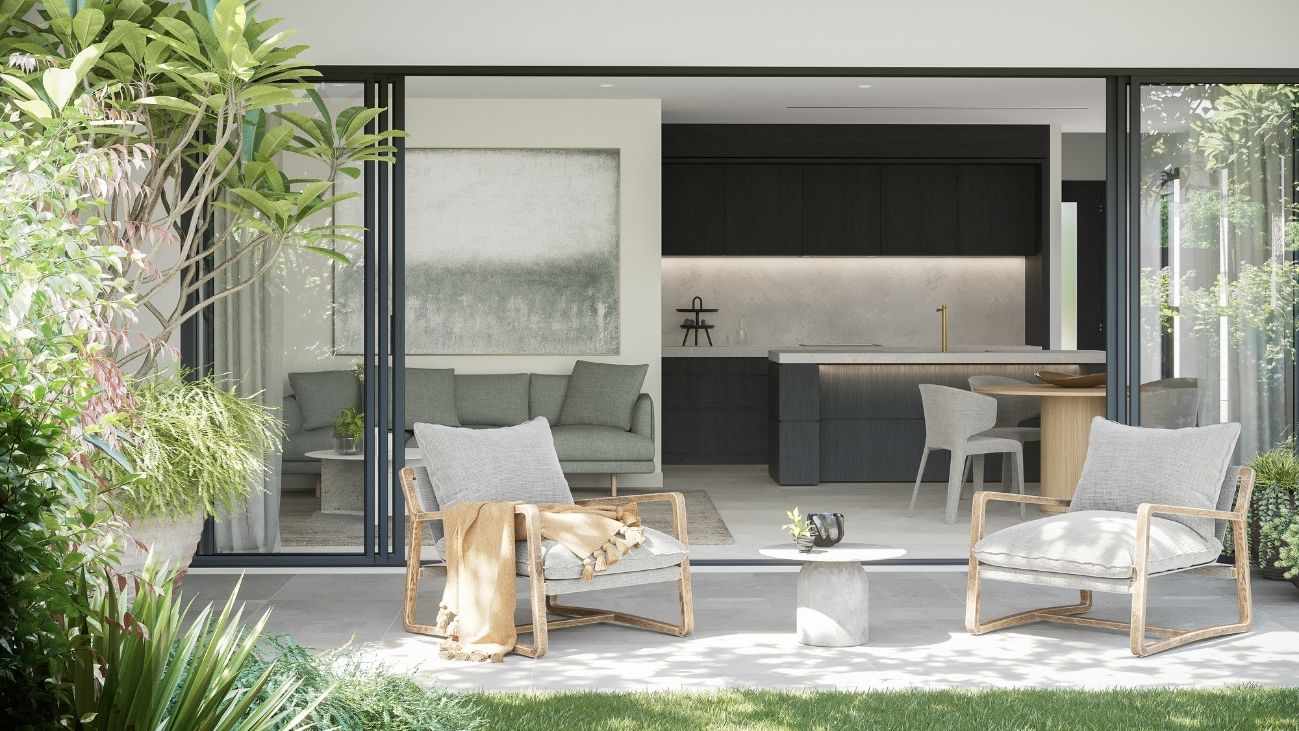 Property backyard