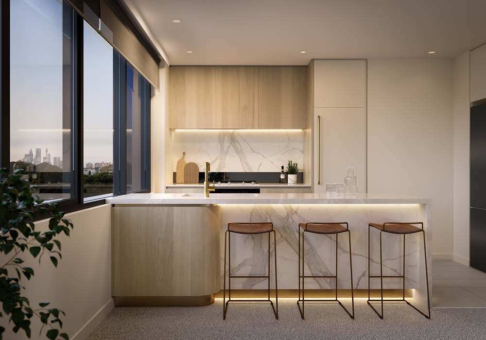 light interior colour scheme