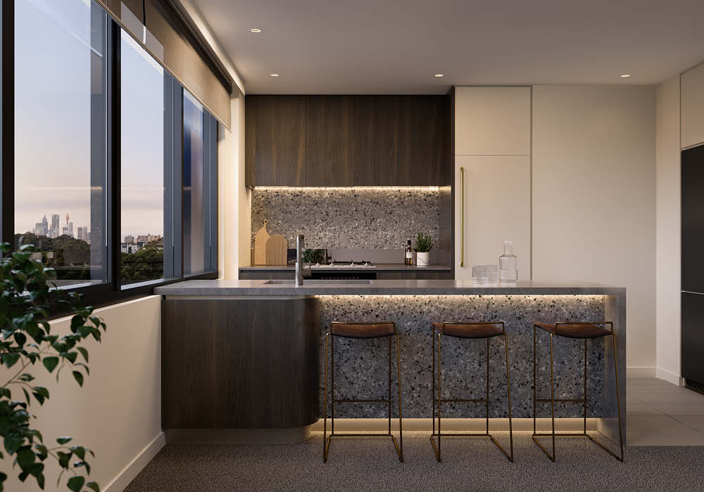 dark interior colour scheme