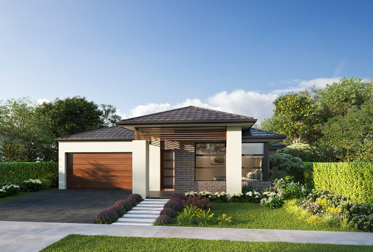 Mirvac home façade render