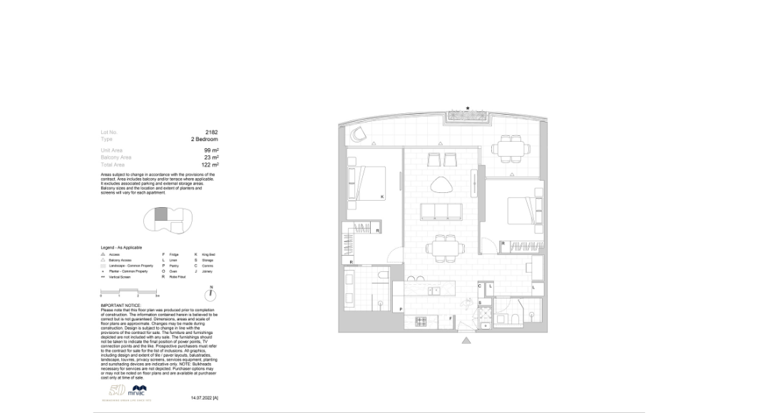 2182 Upper Residence Floorplan