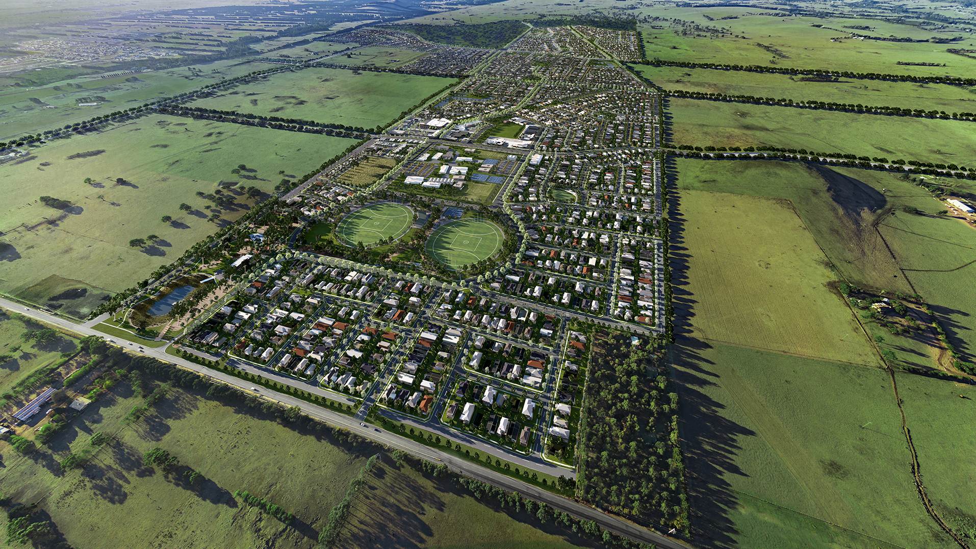 Aerial view